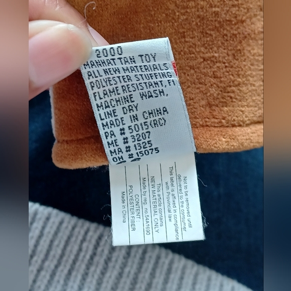 ✓Manhattan Toy Monkey Hand Puppet plush - Picture 9 of 12